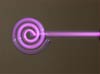 Violet Wand Spiral Electrode